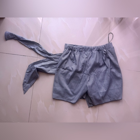 FP Movement Free People NWT Black Side Wrap Houndstooth Print Skort L - Picture 9 of 16